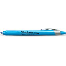 Picture of Sharpie Accent Retractable Highlighter Fluorescent Blue (Dozen)