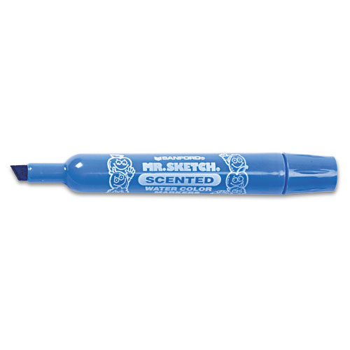 Sanford Mr. Sketch Scented Marker Blue (Dozen)-Montgomery Pens Fountain Pen  Store 212 420 1312