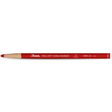 Picture of Sharpie Peel-Off China Marker Red Medium (Dozen)