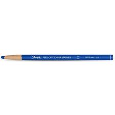 Picture of Sharpie Peel-Off China Marker Blue Medium (Dozen)