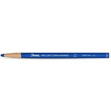 Picture of Sharpie Peel-Off China Marker Blue Medium (Dozen)