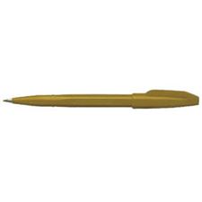 Picture of Pentel Sign Pen Ochre Yellow (Dozen)