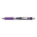 Picture of Pentel EnerGel Deluxe RTX Metal Tip Liquid Gel Rollerball Pen Purple (Dozen)