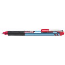 Picture of Pentel EnerGel Retractable Needle Tip Liquid Gel Rollerball Pen Medium Point Red (Dozen)