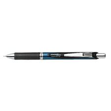 Picture of Pentel EnerGel Deluxe RTX Needle Tip Liquid Gel Rollerball Pen Medium Point Black (Dozen)