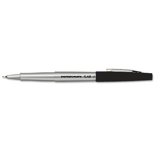 Papermate Liquid Expresso Felt Tip Pen Medium Point Black  (Dozen)-Montgomery Pens Fountain Pen Store 212 420 1312