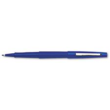 Picture of Papermate Flair Medium Marker Pen Blue (Dozen)