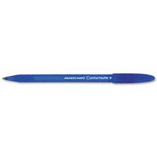 Picture of Papermate Comfortmate Stick Ballpoint Pen Medium Point Blue (Dozen)