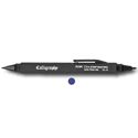 Picture of Itoya Doubleheader Calligraphy Marker Blue (Dozen)