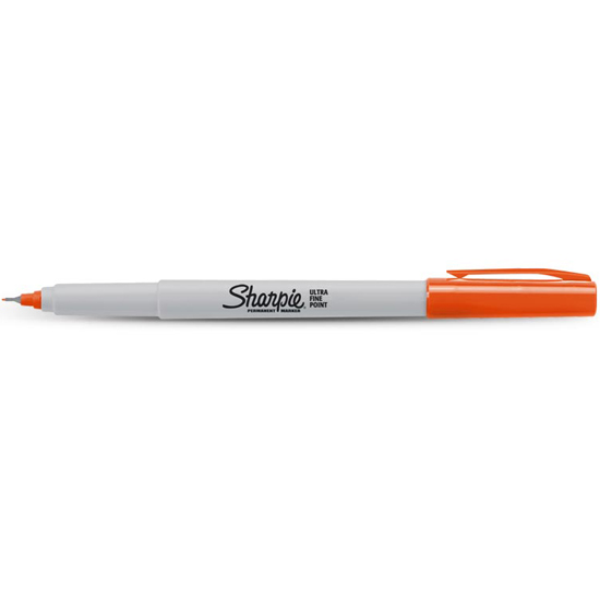 Sharpie Ultra Fine Point Permanent Marker Orange (Dozen)-Montgomery Pens  Fountain Pen Store 212 420 1312