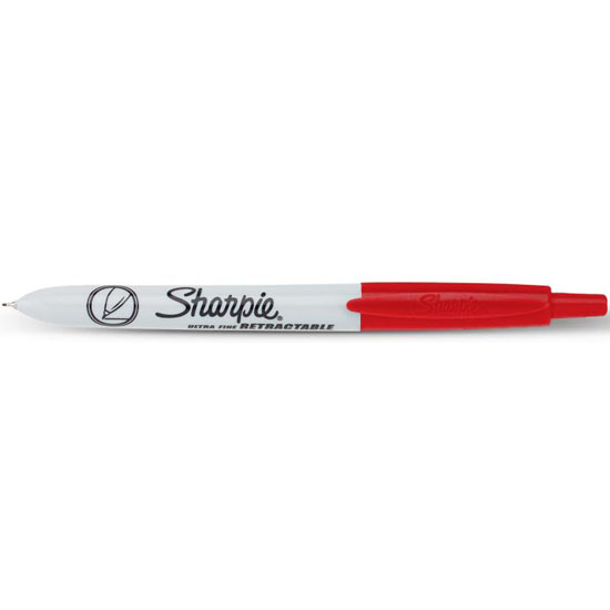 Sharpie Ultra Fine Point Red Permanent Marker