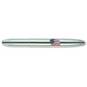 Picture of Fisher Bullet Emblem Chrome Space Pen with American Flag