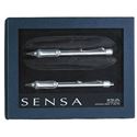 Picture of Sensa Classic Crystal Silver Pen Pencil Set (.5MM)
