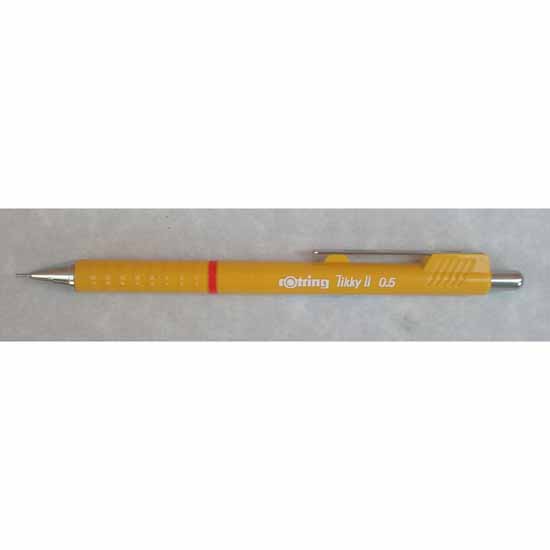 Rotring Tikky II 0.5 Pastel Yellow Mechanical Pencil