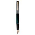 Picture of Parker Frontier Black  Green Fountain Pen Medium Nib