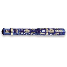 Picture of Visconti Limited Edition The Forbidden City Sterling Silver Fountain Pen - Fine Nib