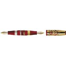 Picture of Visconti Limited Edition Jung Alchemy Silver  Vermeil Fountain Pen - Fine and Medium Nibs