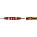 Picture of Visconti Limited Edition Jung Alchemy Silver Vermeil Fountain Pen - Medium and Broad Nibs