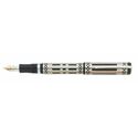 Picture of Visconti Limited Edition Romanica Silver Fountain Pen - Broad Nib