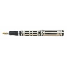 Picture of Visconti Limited Edition Romanica Silver Fountain Pen - Broad Nib