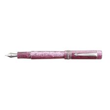 Picture of Delta Dreidel Rose Fountain Pen - Broad Nib