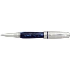 Picture of Montegrappa Miya Argento Midnight Blue Celluloid RollerBall Pen