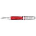 Picture of Montegrappa Miya Argento Red Celluloid RollerBall Pen