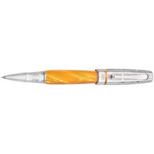 Picture of Montegrappa Miya Argento Yellow Celluloid RollerBall Pen