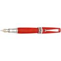 Picture of Montegrappa Miya Red Celluloid Fountain Pen - Fine Nib