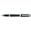 Picture of Montegrappa NeroUno Black Resin Fountain Pen - Extra Fine Nib