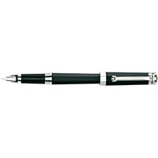 Picture of Montegrappa NeroUno Black Resin Fountain Pen - Fine Nib