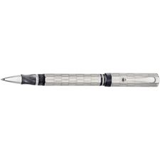 Picture of Montegrappa Privilege Deco Pearl Grey Resin Large Roller Ball Pen