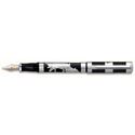 Picture of Montegrappa Limited Edition Paulo Coehlo Fountain Pen Silver - Fine Nib