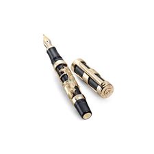 Picture of Montegrappa Limited Edition Paulo Coehlo Fountain Pen Gold - Fine Nib