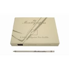 Picture of Montegrappa Ballpoint Refill Small Black 6 Units