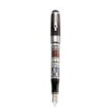 Picture of Montegrappa Human Civilization Fountain Pen Silver Decorated - Extra Fine Nib