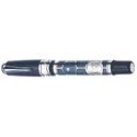 Picture of Montegrappa Cosmos Enigma Silver Fountain Pen Broad Nib