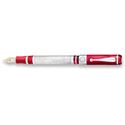 Picture of Montegrappa Living Harmony Silver Fountain Pen Broad Nib