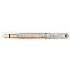 Picture of Montegrappa Living Harmony 18K Pink Gold Fountain Pen - Oblique Medium Nib