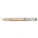 Picture of Montegrappa Living Harmony 18K Pink Gold Fountain Pen - Stub Nib