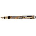 Picture of Montegrappa Sophia Fountain Pen Yellow Gold - Medium Nib