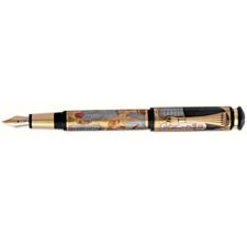 Picture of Montegrappa Sophia Fountain Pen Yellow Gold - Medium Nib