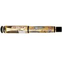 Picture of Montegrappa Sophia Fountain Pen Yellow Gold with Diamonds - Fine Nib