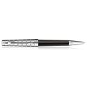 Picture of Parker Premier Deluxe Black Silver Trim Silver Cap BallPoint Pen