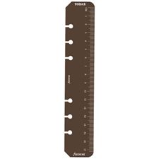 Picture of Filofax Ruler Page And Marker Brown - Personal