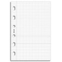 Picture of Filofax Pocket Quadrille Notepad - White