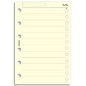 Picture of Filofax Pocket To Do List - Cotton Cream