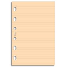 Picture of Filofax Pocket Ruled Notepaper - Salmon