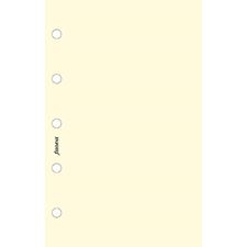 Picture of Filofax Mini Plain Notepaper - Cotton Cream