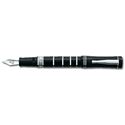 Picture of Delta Evolution Darwin Limited Edition Fountain Pen Black And Sterling Silver Broad Nib